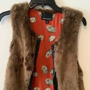 Reversible Cynthia Rowley Fur Vest
